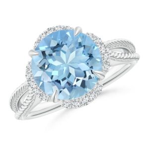 Aquamarine Rings
